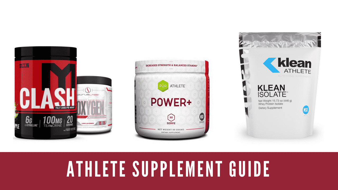 What Are The Best Supplements for Athletes Supplement Guide