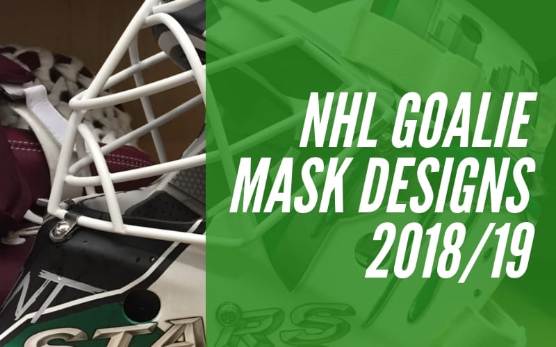LAURENT BROSSOIT Game Worn Hockey Fights Cancer Goalie Mask - NHL