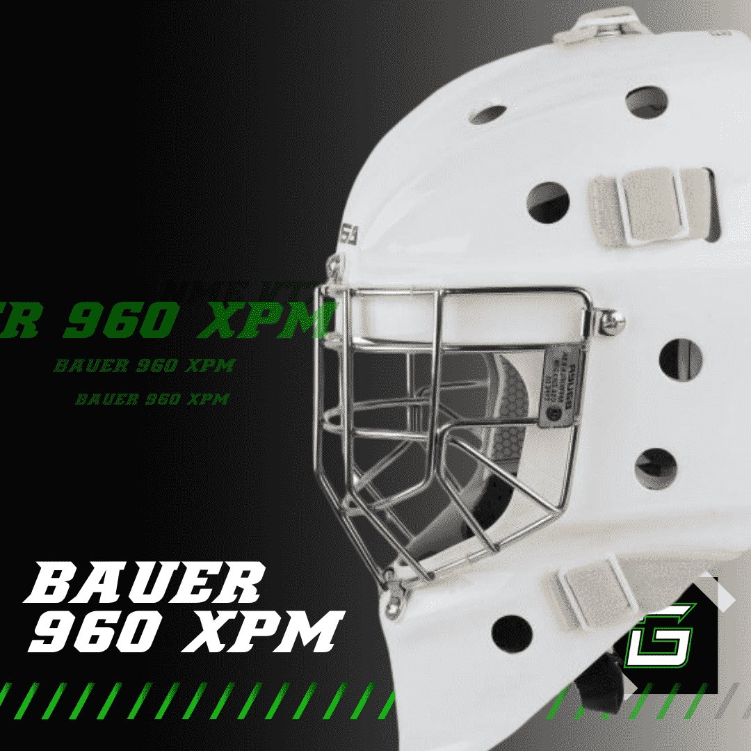 Custom Painted Bauer Pro 960 Goalie Mask
