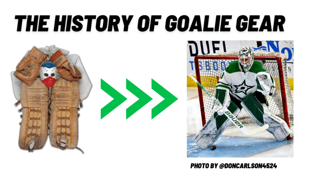 How hockey goalie equipment has changed since it was first invented