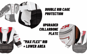 CCM Eflex E6.9 Goalie Chest Protector - Intermediate - Small
