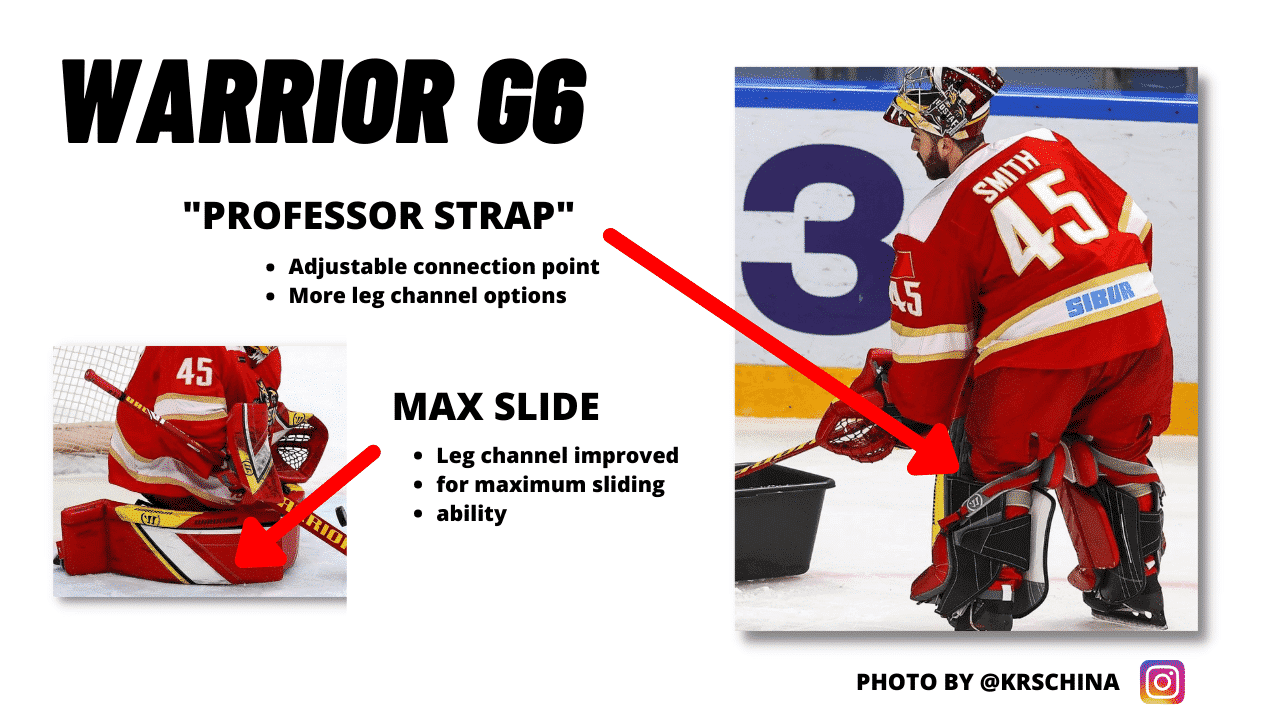 WARRIOR RITUAL G6 E+ GOALIE PADS - JR.