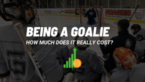 The true cost of being a hockey goalie