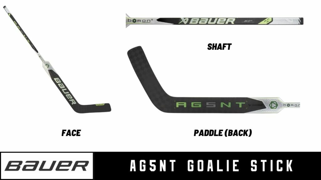 bauer AG5NT GOALIE STICK - face of the stick, paddle and shaft