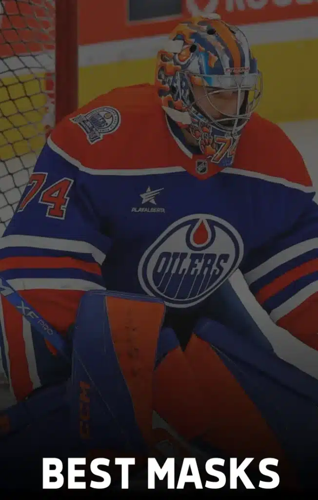 best hockey goalie masks graphic