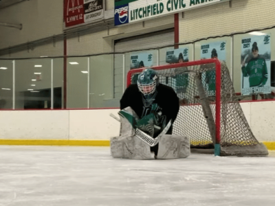 3 Shot Warmup Tracking Drill for Goalies