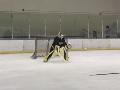 Lateral Release Option Goalie Drill